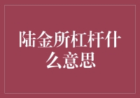 陆金所杠杆投资：理解金融产品背后的奥秘