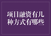 项目融资：多元化策略与实施路径