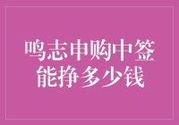 鸣志股份新股上市！申购中签能赚多少？