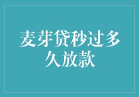 麦芽贷秒过放款速度：从光速到蜗牛速度的惊险之旅