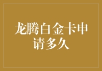 龙腾白金卡申请流程解析：深度剖析从提交申请到审核通过的每一个环节