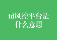 TD风控平台：数字化风险管理体系的引领者